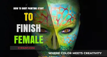 Mastering Female Body Painting: A Step-by-Step Guide from Start to Finish