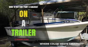 Bottom Painting a Sailboat: Trailer Techniques
