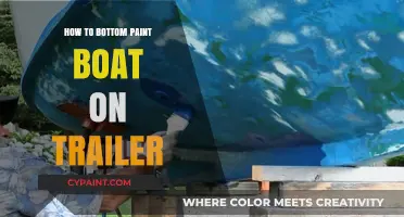 Easy Steps to Bottom Paint Your Boat While on Trailer