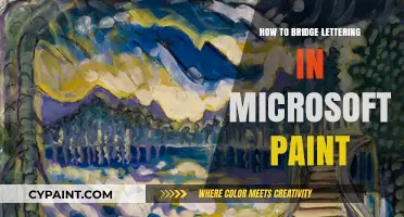 Master Bridged Lettering in Microsoft Paint: A Step-by-Step Guide