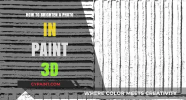 Brighten Your Photos Easily: A Paint 3D Tutorial Guide