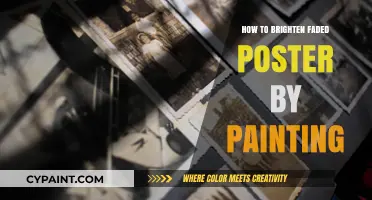 Revive Faded Posters: Easy Painting Techniques to Restore Vibrant Colors