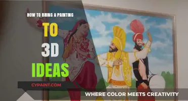 Transforming Flat Art: Creative Techniques to Bring Paintings into 3D Space