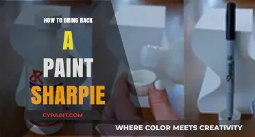 Reviving Your Paint Sharpie: Simple Tips to Restore Its Vibrancy