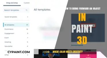 Bring Objects to the Forefront in Paint 3D