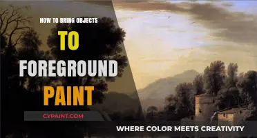 Mastering Foreground Techniques: How to Bring Objects Forward in Paint