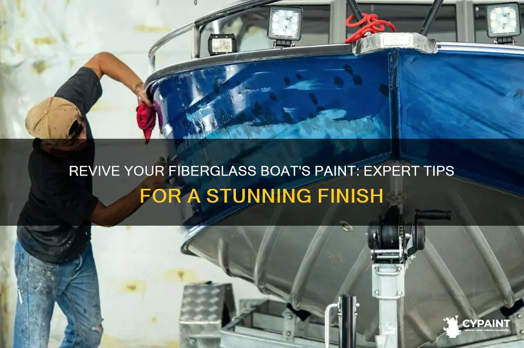 how to bring out the paint on a fiberglass boat