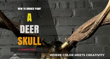 Bronze Painting a Deer Skull: A Step-by-Step Creative Guide