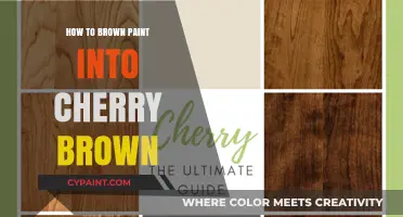 Mastering Cherry Brown: Techniques to Transform Paint into Rich Cherry Brown