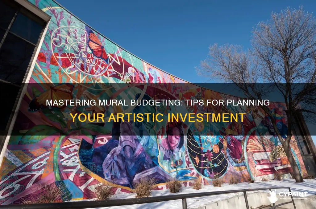 how to budget for a mural painting