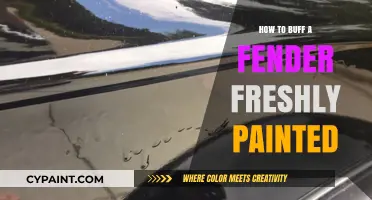 Mastering the Art of Buffing a Freshly Painted Fender