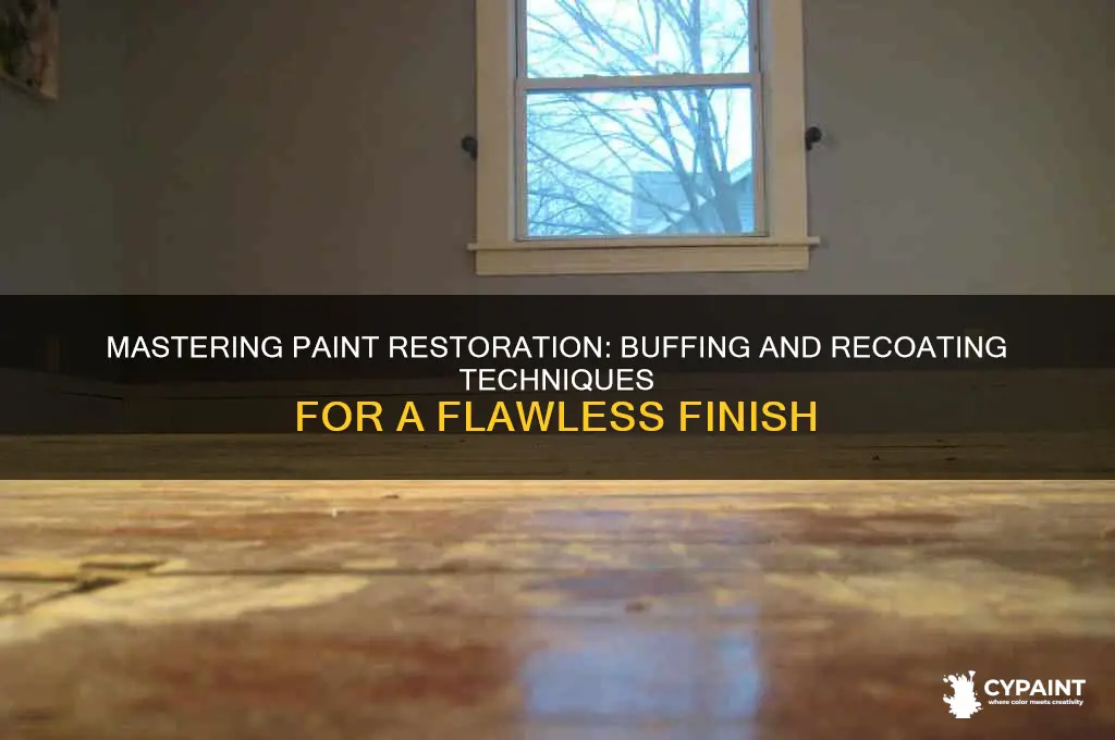 how to buff and reclear coat paint