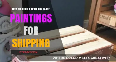 Securely Ship Large Paintings: DIY Crate Building Guide