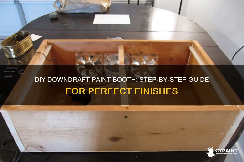how to build a downdraft paint booth