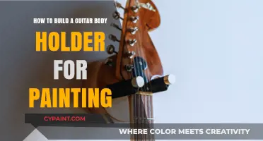 Build Your Own Guitar Body Holder for Painting