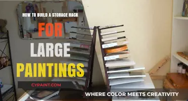Building a Custom Storage Rack for Oversized Artwork