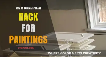 DIY Painting Storage Rack: Build Your Own Art Organization Solution