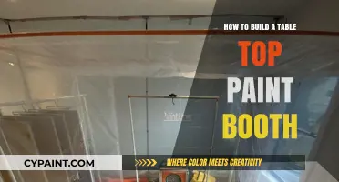DIY Tabletop Paint Booth: Build Your Own Spraying Station