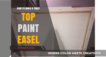 DIY Tabletop Paint Easel: Simple Steps for Artists to Build