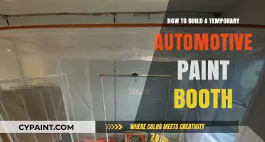 DIY Temporary Automotive Paint Booth Setup Guide for Car Enthusiasts