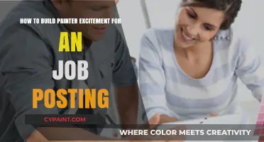 Generate Painter Excitement for Your Job Posting