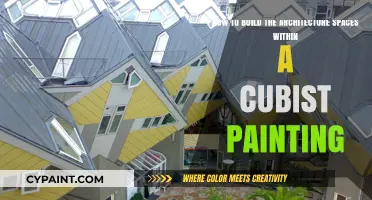 Cubist Architecture: Crafting Dynamic Spaces in Abstract Artworks