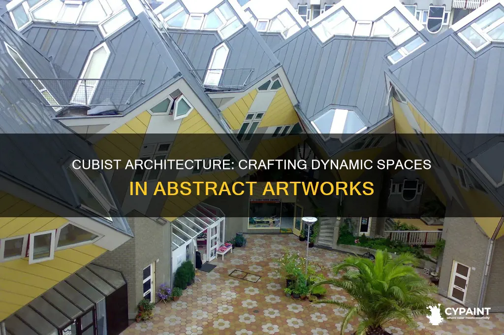 how to build the architecture spaces within a cubist painting