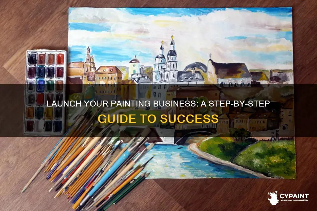 how to build your own painting company
