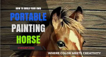 DIY Portable Painting Horse: Craft Your Own Creative Companion