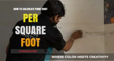Calculate Paint Cost Per Square Foot: A Simple Step-by-Step Guide