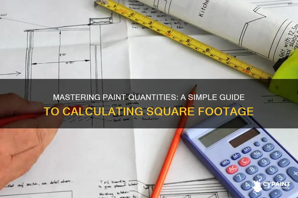how to calculate sq ft for painting