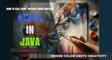 Calling Paint Method from Another Class in Java: A Guide