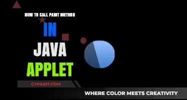 Mastering Java Applet: Calling the Paint Method Effectively