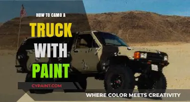 Mastering Camouflage: Step-by-Step Guide to Painting Your Truck