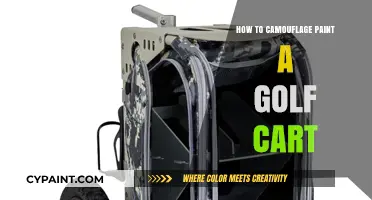 Master Camouflage Painting: Transform Your Golf Cart with These Easy Steps