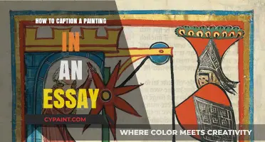 Mastering Art Analysis: Crafting Captions for Paintings in Essays