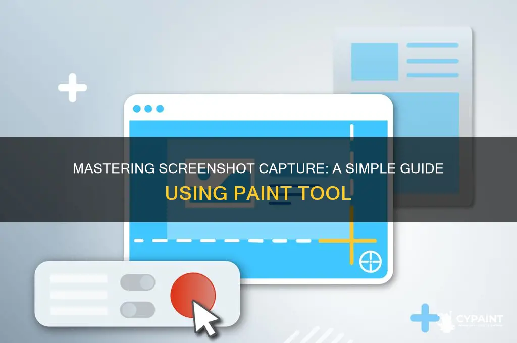 how to capture a screenshot with paint