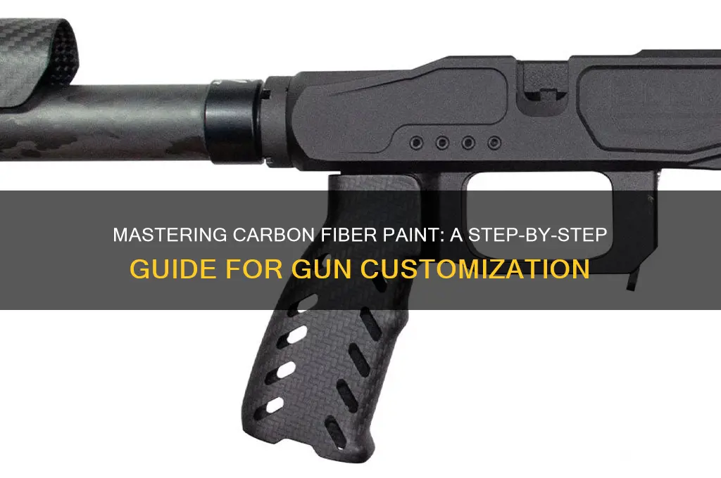 how to carbon fiber paint a gun
