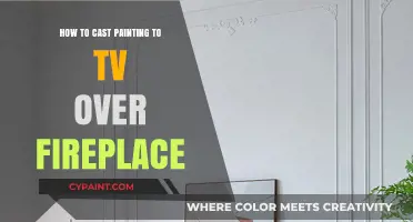 Casting Art to TV: Displaying Paintings Over Your Fireplace