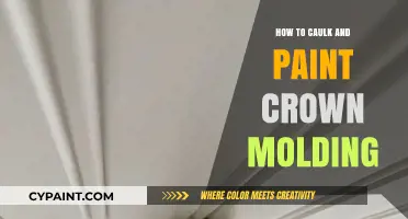 Master Caulk & Paint Techniques for Perfect Crown Molding