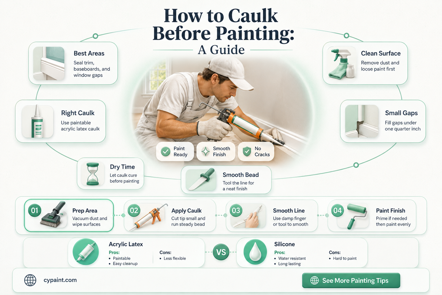 can you apply multiple coats of paint caulk paintable