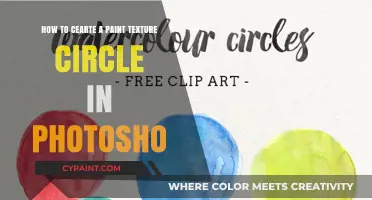 Creating Paint Texture Circles: A Simple Photoshop Guide