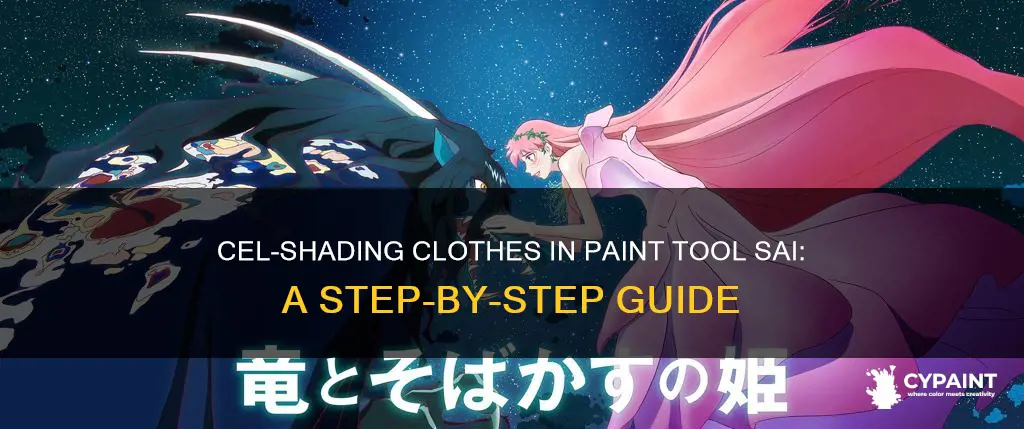 how to cel shade clothing in paint tool sai