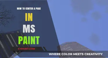 Mastering MS Paint: Easy Steps to Center Your Page Perfectly