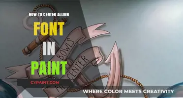 Mastering Text Alignment: How to Center Font in Paint Easily