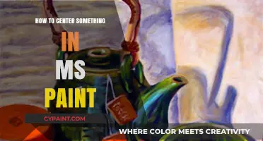 Mastering MS Paint: Easy Steps to Center Any Object Perfectly