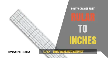 Convert Paint Ruler Measurements to Inches: A Simple Step-by-Step Guide