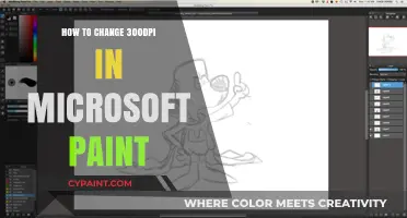 Adjusting Image Resolution: Changing 300 DPI in Microsoft Paint Easily