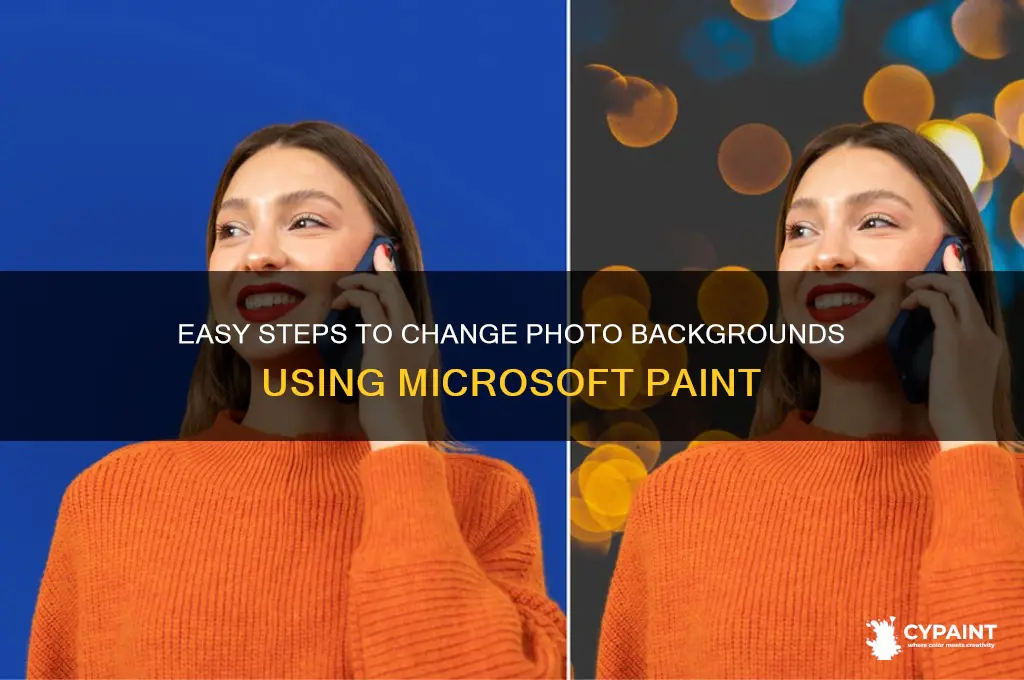 Easy Steps To Change Photo Backgrounds Using Microsoft Paint | CyPaint