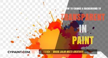 Master Paint's Transparency Tool: Easy Background Removal